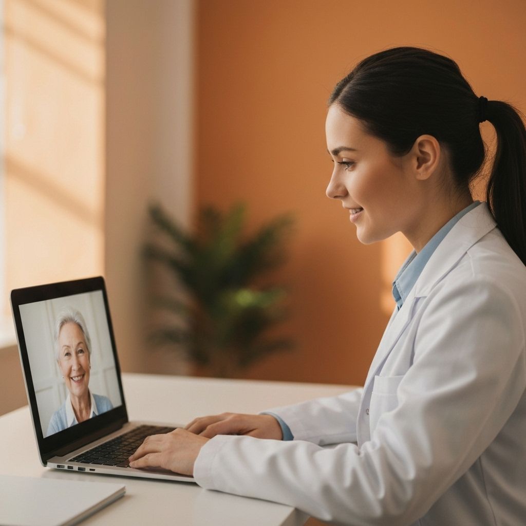 Online consultation with doctor