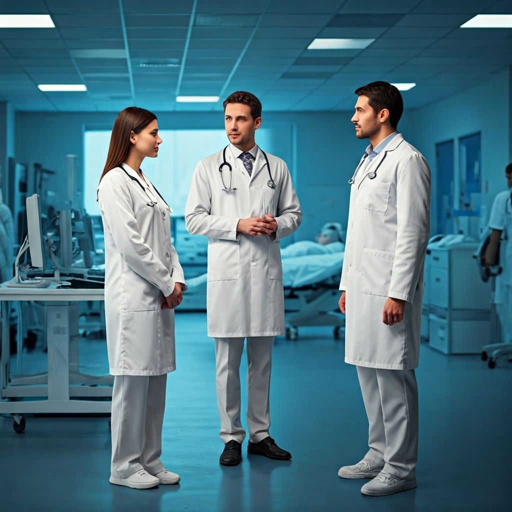 Healthcare professionals providing care